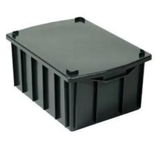 Caixa Organizadora Grande 61 Litros 32x39x62cm - Preta Caixa Organizadora Grande 61 Litros 32x39x62cm - Preta