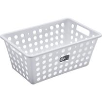 Caixa Organizadora Grande Plástica Alças Aberturas Closet Caixa Organizadora Grande Plástica Alças Aberturas Closet