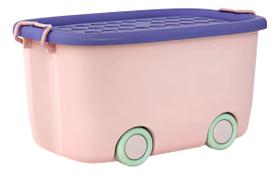 Caixa Organizadora Infantil Para Brinquedos Livro E Lego 50l