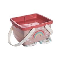 Caixa Organizadora Infantil Porta Fraldas Bebê Plasútil