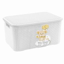 Caixa organizadora infantil Rattan - menino e menina