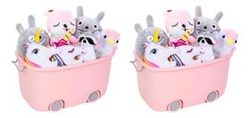 Caixa Organizadora Kids Brinquedos E Livros Bebê 15 Litros