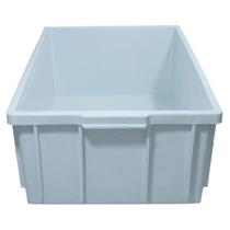 Caixa Organizadora Lar Plásticos 36 Litros sem Tampa Branca