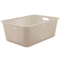 Caixa Organizadora Maxi Grande Organize Cesto Plástico 40l Caixa Organizadora Maxi Grande Organize Cesto Plástico 40l