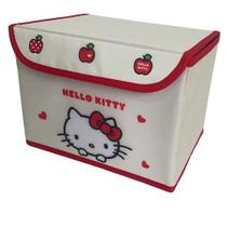Caixa organizadora modelo sanrio hello kitty tamanho 24x18x18cm. - MINISO