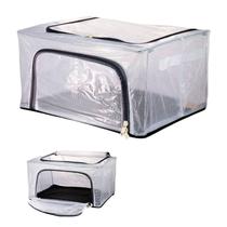 Caixa Organizadora Multiuso 100 Litros 59x41x39cm Empilhável