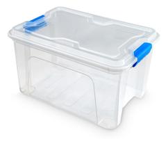 Caixa Organizadora Multiuso C/ Trava 20 L Transparente
