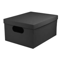 Caixa Organizadora Multiuso Dello Linho Média 20L Plástica