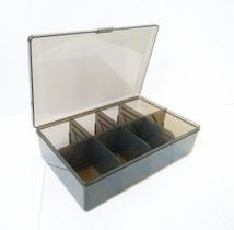 Caixa Organizadora Multiuso P13 com Divisórias Fumê - Inject Plásticos