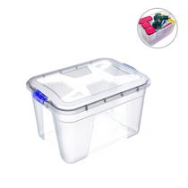 Caixa Organizadora Multiuso Transparente Plástico