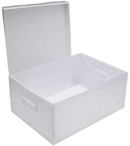 Caixa Organizadora Novaonda Cristal Md 37X28X21 Caixa Organizadora Novaonda Cristal Md 37X28X21