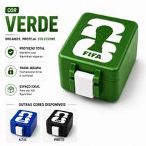 Caixa Organizadora para 150 Figurinhas Copa Álbum Mundial Porta Cards Colecionador Caixa Organizadora para 150 Figurinhas Copa Álbum Mundial Porta Cards Colecionador