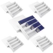 Caixa Organizadora para Cartas XRACV 5 Unidades com 4 Compartimentos