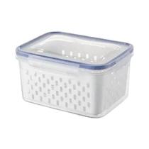 Caixa Organizadora para Geladeira - Cesta para Armazenamento de Frutas e Vegetais com Drenagem Caixa Organizadora para Geladeira - Cesta para Armazenamento de Frutas e Vegetais com Drenagem