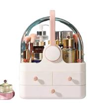 Caixa Organizadora para Maquiagens 2 em 1 com 3 Gavetas