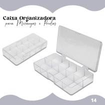 Caixa Organizadora Para Miçangas E Pérolas - 14 Nybc Caixa Organizadora Para Miçangas E Pérolas - 14 Nybc