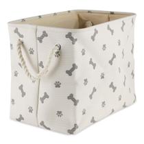 Caixa Organizadora para Pets Bone Dry Grande 45x30x38cm Cinza
