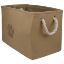 Caixa Organizadora para Pets Bone Dry Média 41x25x30cm Taupe