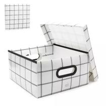 Caixa Organizadora Pequena Minimal 25x25x15cm Caixa Organizadora Pequena Minimal 25x25x15cm