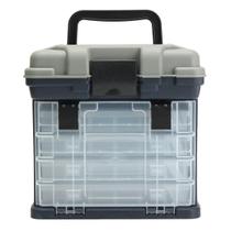 Caixa Organizadora Pesca 5 Gavetas Organizador Iscas Anzóis
