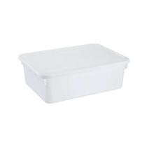 Caixa Organizadora Plástica Com Tampa 10 Lts 316 Pleion