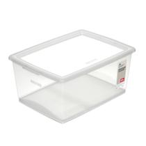 Caixa Organizadora Plástica Cristal 30L My Closet Ordene