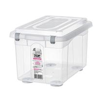 Caixa Organizadora Plástica Transparente 16,7L Sanremo