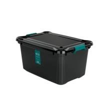 Caixa Organizadora Plasvale Multiuso 27 Litros Com Tampa C/ Travas Caixa Organizadora Plasvale Multiuso 27 Litros Com Tampa C/ Travas