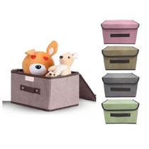 Caixa organizadora porta treco brinquedo multiuso desmontável empilhavel com tampa para organização de guarda roupa clos Caixa organizadora porta treco brinquedo multiuso desmontável empilhavel com tampa para organização de guarda roupa clos