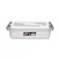 Caixa Organizadora Pote Multiuso Transparente de 1,5L com Trava Caixa Organizadora Pote Multiuso Transparente de 1,5L com Trava