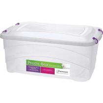 Caixa Organizadora Pratic Box 50L Multiuso Plástico Empilhável Paramount Plásticos Caixa Organizadora Pratic Box 50L Multiuso Plástico Empilhável Paramount Plásticos