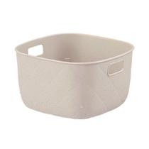 Caixa Organizadora Puffer 2,8 L Light Gray Coza