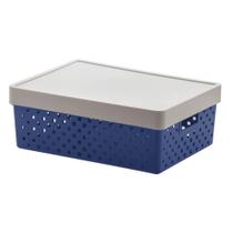 Caixa Organizadora Quadratta C/ Tampa 39X29X14cm Paramount