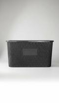 Caixa Organizadora Rattan 70 Litros Preto Caixa Organizadora Rattan 70 Litros Preto