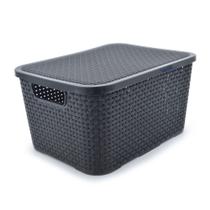 Caixa Organizadora Rattan c/ Tampa 15L