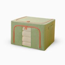 Caixa Organizadora Roupas Multiuso Dobrável - VERDE