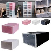 Caixa Organizadora Sapato Sandália - Empilhável - Plástico