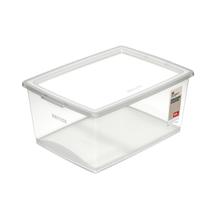 Caixa Organizadora Sem Trava 30 L Cristal Ordene