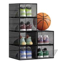 Caixa Organizadora SONGMICS Conjunto com 6 Unidades Transparentes Empilháveis 33x25x18 cm Caixa Organizadora SONGMICS Conjunto com 6 Unidades Transparentes Empilháveis 33x25x18 cm