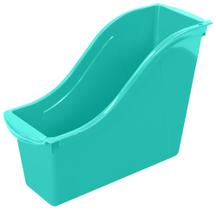 Caixa Organizadora Storex Pequena 30x11x22 cm Verde-azulado