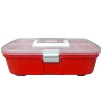 Caixa Organizadora Super Plasnorthon 35x15x12cm Objetos Plástica Compacta Residencial Escritório