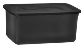 Caixa Organizadora Topa Tudo 20 l BLACK Conjunto c/ 4 unid.