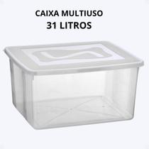 Caixa Organizadora Topa Tudo 31 l c/ tampa