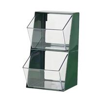 Caixa Organizadora Transparente De Acrílico Para Sachês De Chá, Cápsulas De Café E Leite Instantâneo