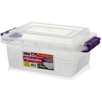 Caixa Organizadora Transparente Multi-uso Com Trava 1,5 L - ErcaPlast Caixa Organizadora Transparente Multi-uso Com Trava 1,5 L - ErcaPlast