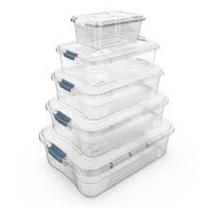 CAIXA ORGANIZADORA UNIJET TRANSPARENTE 3L / 6L / 10L / 20L / 28L unidade