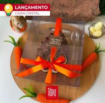 Caixa Ovo de Colher Cristal com Berço Ajustável 150g / 250g Escolha a quantidade 5419