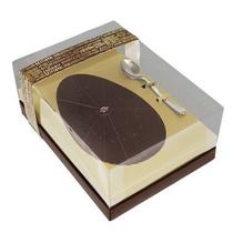 Caixa Ovo de Colher de 350g - Classic Ouro Marrom Cód 1414 - 05 unidades - Ideia Embalagens