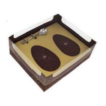 Caixa ovo de colher encanto cacau ouro 2x150g (2292) com 10 unidades ideia