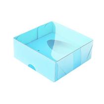 Caixa Ovo de Colher - Meio Ovo de 50g - 10cm x 10cm x 4cm - Azul - 5unidades - Assk - Páscoa Rizzo Embalagens Caixa Ovo de Colher - Meio Ovo de 50g - 10cm x 10cm x 4cm - Azul - 5unidades - Assk - Páscoa Rizzo Embalagens